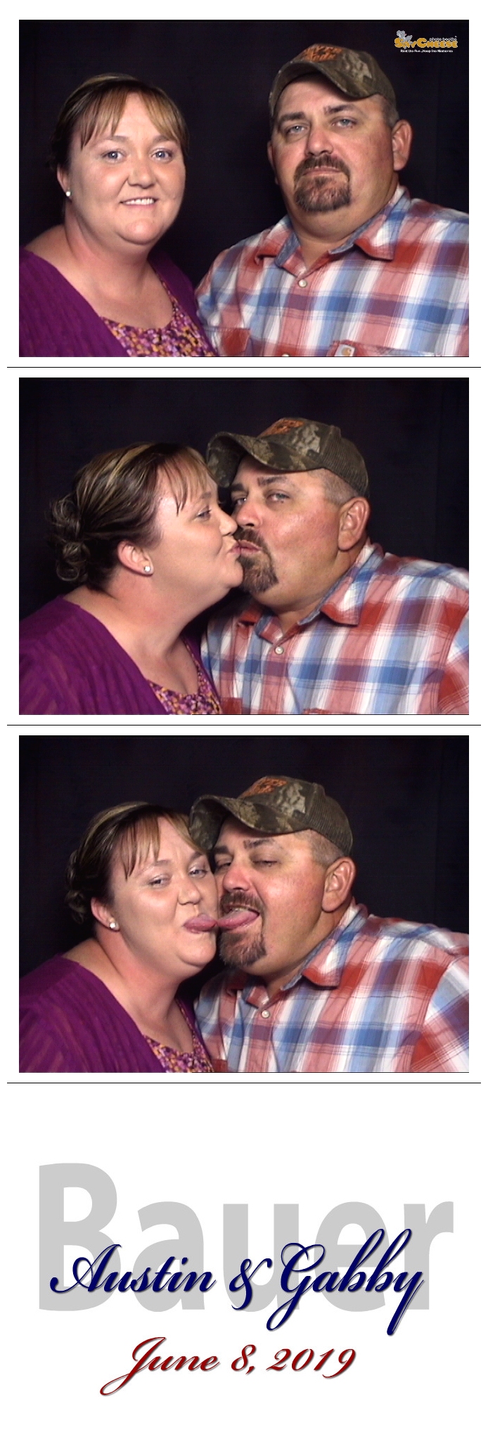 Bauer / Gregory Wedding  | View more photos from the event at gallery.saycheesephotobooth.com/u/SayCheesePhotoBooth/Bauer-Gregory-Wedding